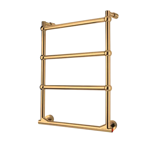 Margaroli Sole 512/TS Полотенцесушитель электрический 52х64h (47), выкл. справа, цвет: brushed gold 512TS4704BRGB