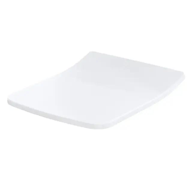 Toto SP Крышка-сиденье для унитаза, с микролифтом, петли нержавеющая сталь, цвет: белый TC512F/TC512G