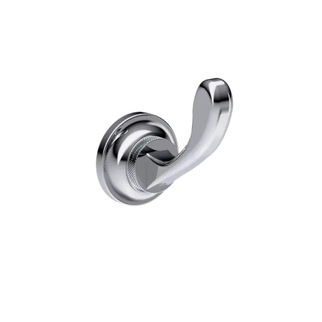 Burlington Guild Крючок для полотенец одинарный, подвесной, цвет: хром глянцевый GU021C