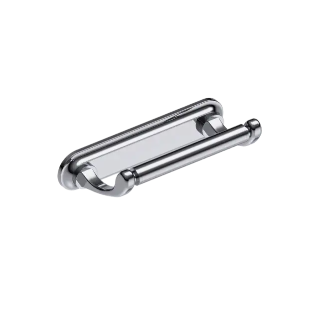 Burlington Guild Держатель туалетной бумаги настенный, цвет: хром глянцевый GU029C