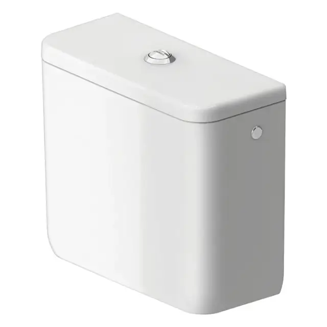 Duravit Qatego Бачок для унитаза с механизмом двойного смыва, цвет: белый глянцевый 947000005