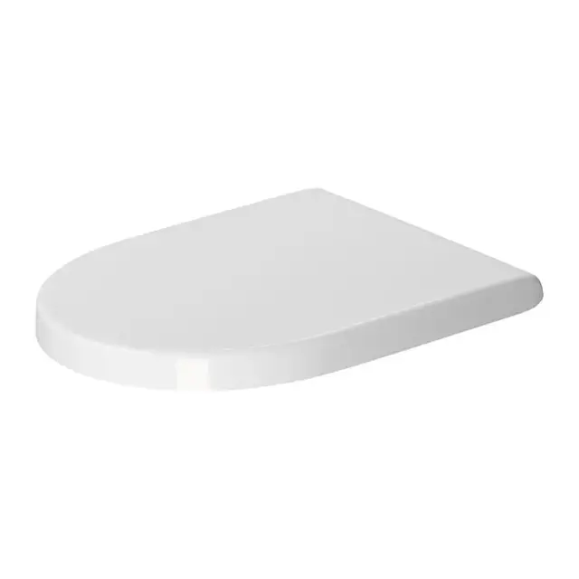 Duravit Starck 3 Сиденье для унитаза c микролифтом, цвет: белый глянцевый 0063890094