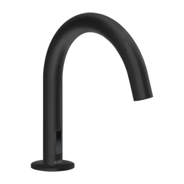Axor Uno Смеситель для раковины сенсорный на 1 отвер, без д/к, излив 9,7h см, цвет: матовый черный 38010670