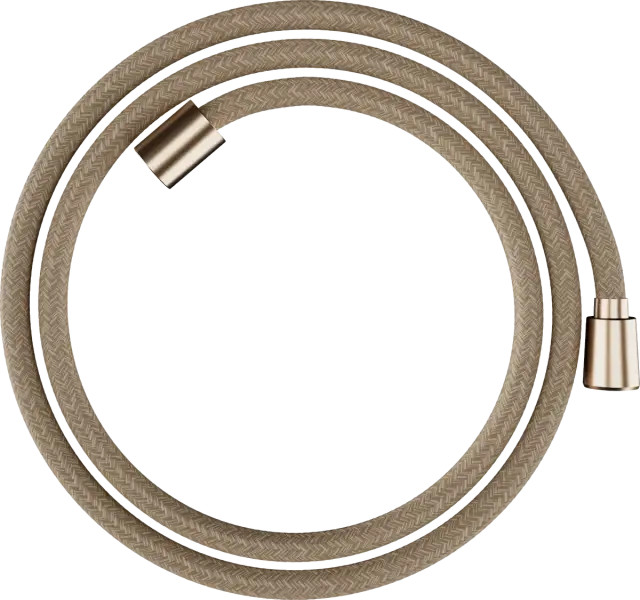 Hansgrohe Designflex Душевой шланг с текстильной оплеткой 160 см, цвет: шлифованная бронза 28260140