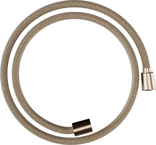 Hansgrohe Designflex Душевой шланг с текстильной оплеткой 125 см, цвет: шлифованная бронза 28220140