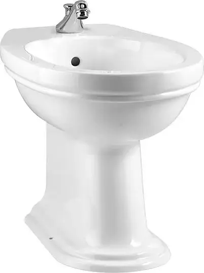 Devon&Devon Rose Биде напольное на 1 отв. под смеситель, белое IBBID1FROSE