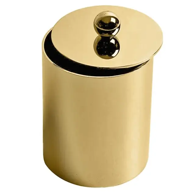 Devon&Devon Waltz Контейнер с крышкой, настольный, цвет светлое золото WLZ-120-OT