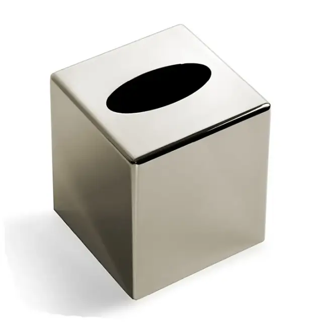 Devon&Devon Waltz Контейнер для бумажных платков, настольный, цвет никель блестящий WLZ-130-NK