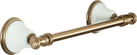 TW Harmony 014 Полотенцедержатель 33,5 см, цвет: белый/бронза TWHA014bi/br