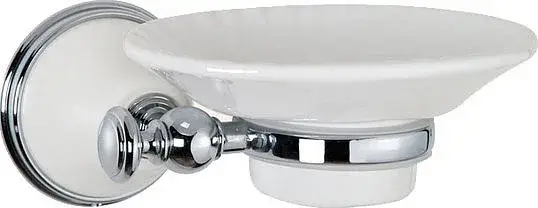 TW Harmony 106 Мыльница с керамической чашей, подвесная, цвет: хром TWHA106bi/cr