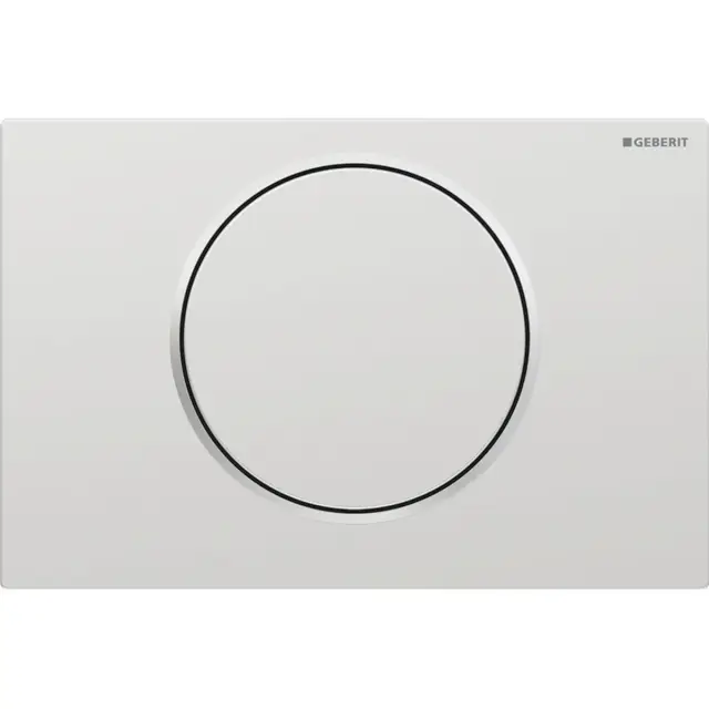 Geberit Sigma 10 Кнопка смыва для инсталляции, 1 режим, нержавеющая сталь, цвет: хром матовый 115.758.JQ.5