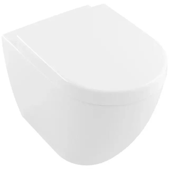 Villeroy & Boch Subway 2.0 Сиденье с крышкой для унитаза, цвет: белый 9M68Q101