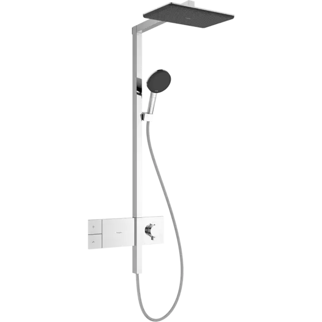 Hansgrohe Raindance Alive Q Душевая стойка на 2 потребителя, цвет: хром 24580000