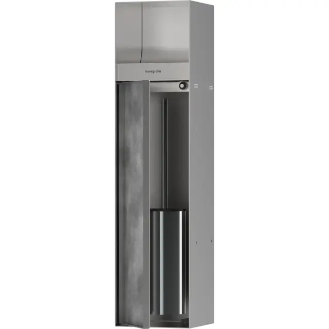 Hansgrohe Hansgrohe XtraStoris Rock Настенный короб с набором для WC и держателем туалетной бумаги 56062800