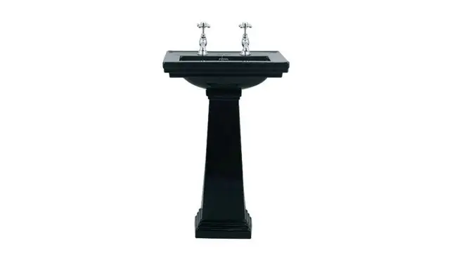 ASTORIA DECO BLACK Small Basin 520mm