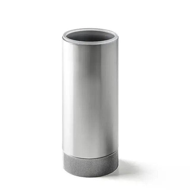 3SC Ribbon Стакан настольный, цвет: хром