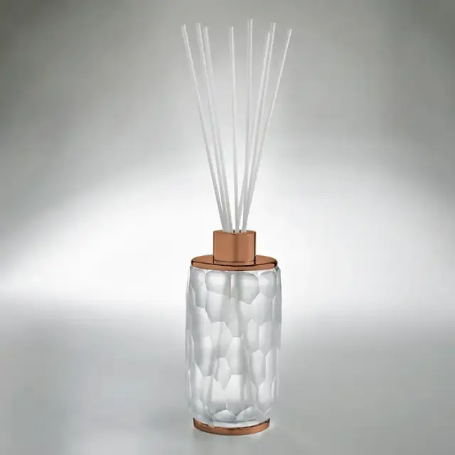 3SC Nest Ароматический диффузор, настольный, цвет: прозрачный хрусталь/Warm Brushed Bronze PVD