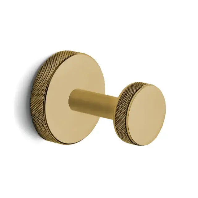 3SC Ribbon Крючок d5х6 см, цвет: латунь сатинированная матовая