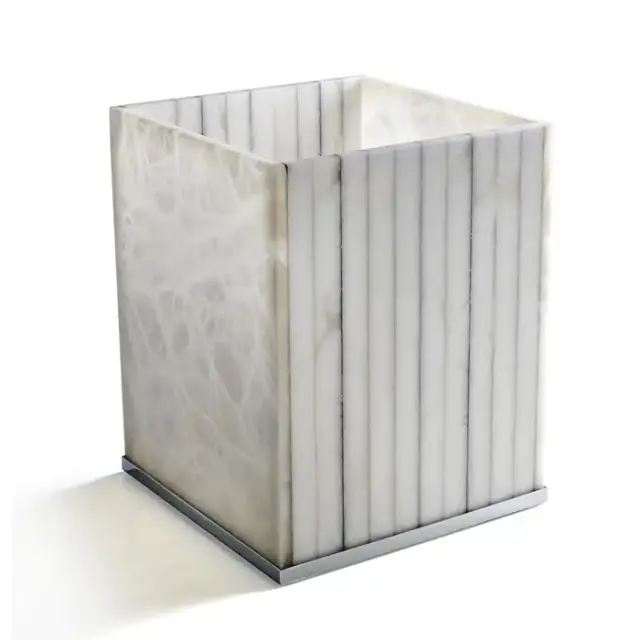 3SC Rigato Урна 20хh25х20 см, цвет: никель