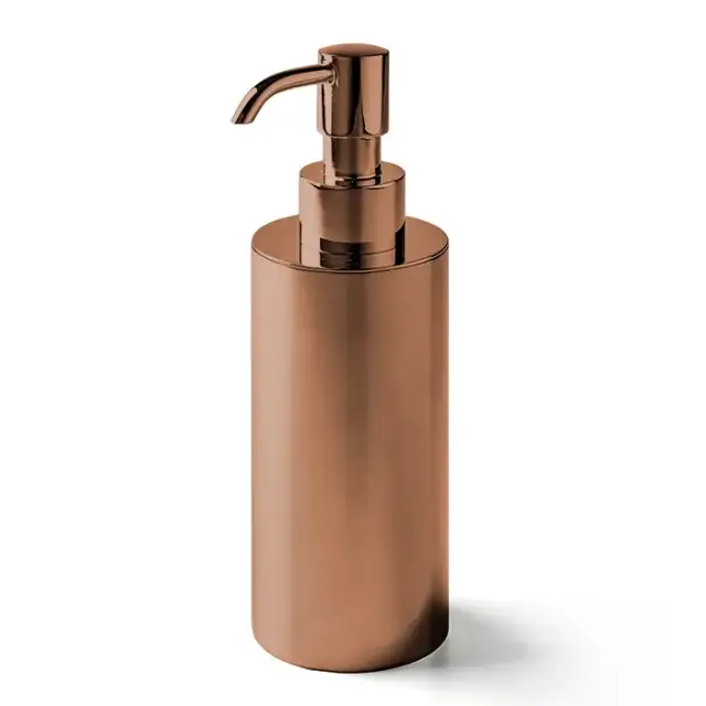 3SC Metal Tonda Дозатор для жидкого мыла, подвесной, цвет: Warm Brushed Bronze PVD