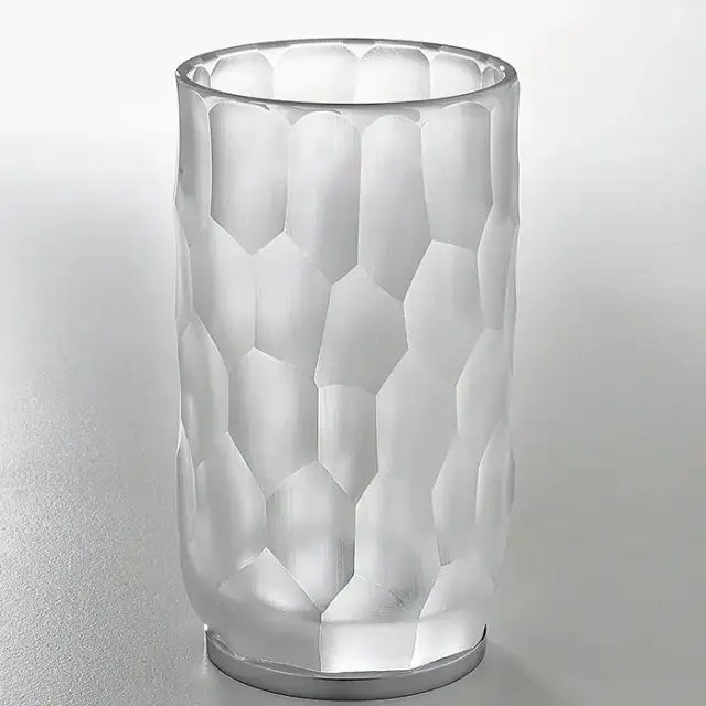 3SC Nest Стакан настольный, цвет: прозрачный хрусталь/хром