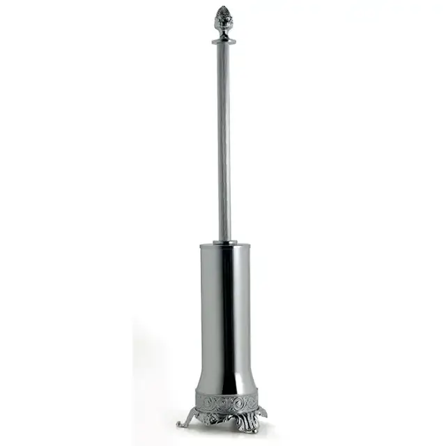 3SC Bally Туалетный ёршик напольный, ручка Queen, цвет: хром