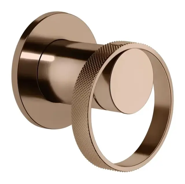 Cмеситель Gessi Anello, встраиваемый, без излива, на 1 потребителя, внешняя часть, цвет Copper PVD
