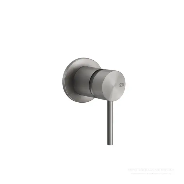 Смеситель Gessi 316 Flessa, встраиваемый, на 1 выход, цвет Steel Brushed