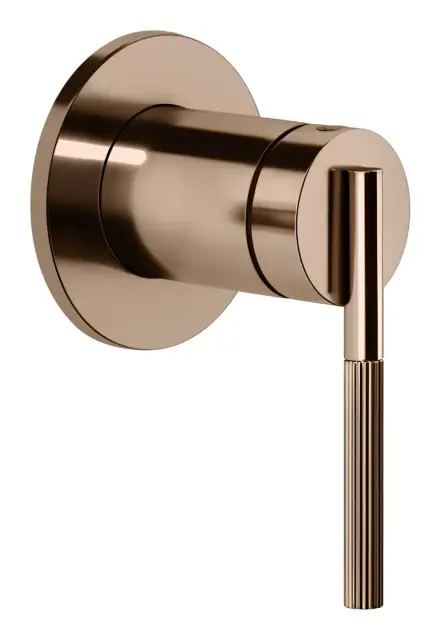 Cмеситель Gessi Ingranaggi, настенный, встраиваемый, внешняя часть, цвет Copper PVD