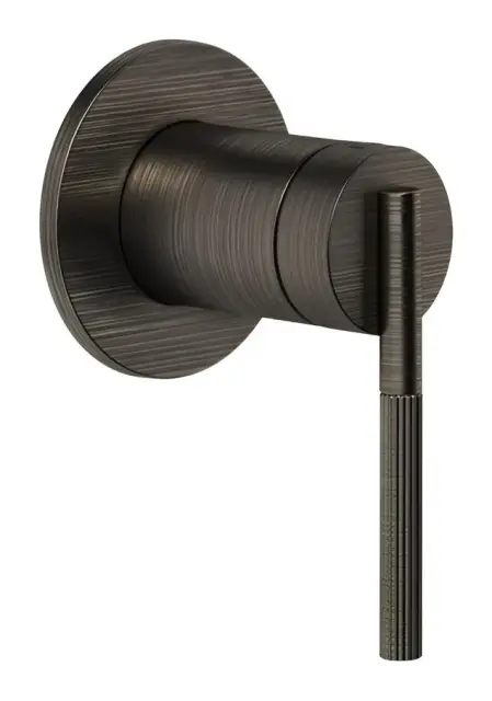 Cмеситель Gessi Ingranaggi, настенный, встраиваемый, внешняя часть, цвет Aged Bronze