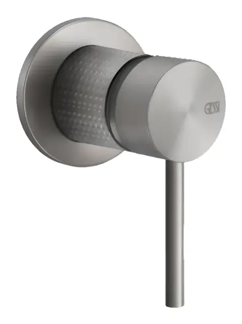Cмеситель Gessi 316 Cesello, настенный, встраиваемый, на 1 выход, цвет steel Brushed
