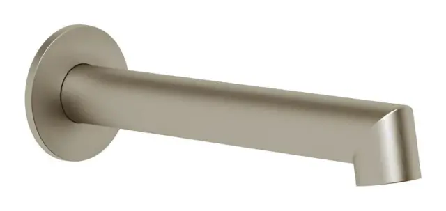 Излив для ванны Gessi Anello, настенный, цвет Finox Brushed Nickel
