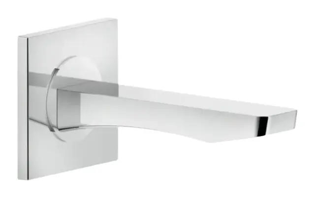 Излив Gessi Rilievo, настенный, глубина 192 мм, цвет хром