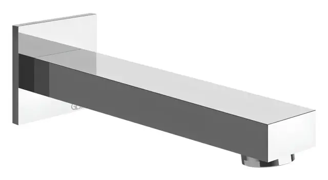 Излив для ванны Gessi Inverso, 180 мм, настенный, цвет Chrome