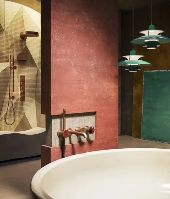 Излив для ванны Gessi Origini, настенный, цвет Matte Black