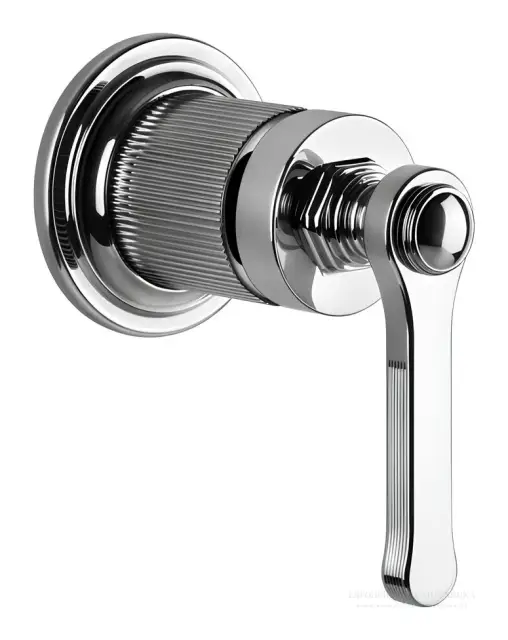 Смеситель Gessi Venti20, настенный, на 1 выход, встраиваемый, цвет Chrome