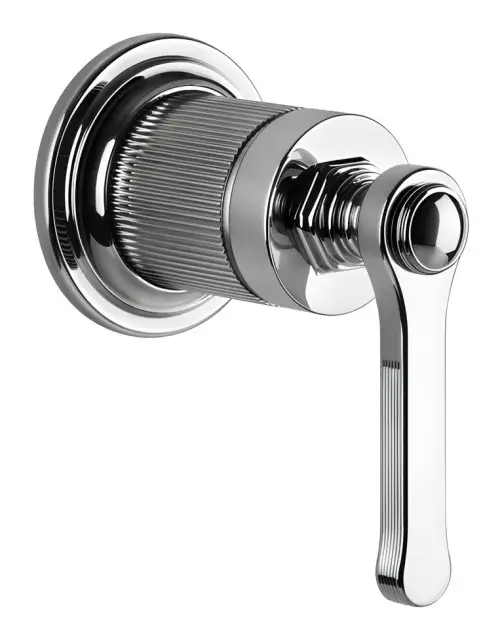 Смеситель Gessi Venti20, настенный, на 1 выход, внешняя часть, цвет Chrome