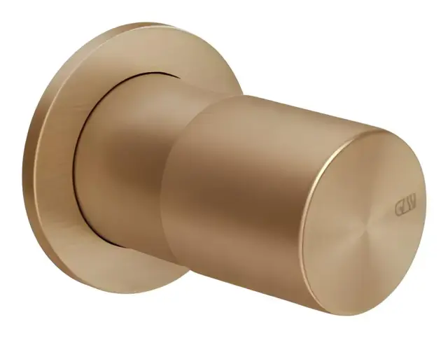 Cмеситель Gessi Habito, встраиваемый, настенный, на 1 выход, цвет Warm Bronze Br. PVD