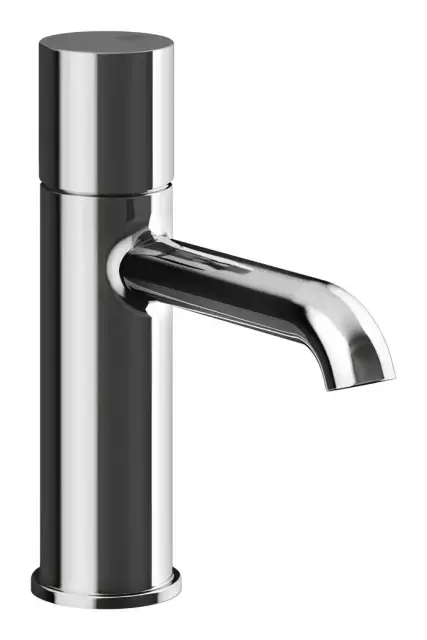 Смеситель для раковины Gessi Habito, без донного клапана, с соединительными шлангами, цвет Chrome