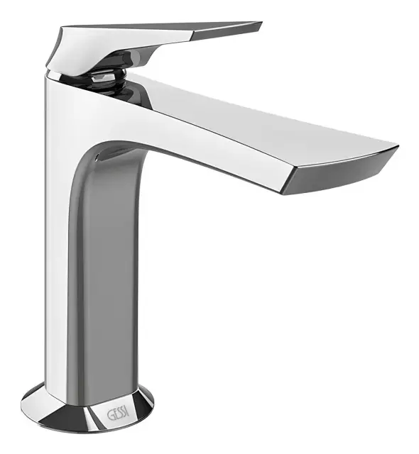 Смеситель для раковины Gessi Ventaglio, без донного клапана, цвет Chrome