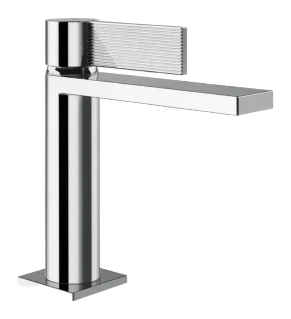 Смеситель для раковины Gessi Inverso, с соединительными шлангами, без донного клапана, Н-178 мм, цвет хром