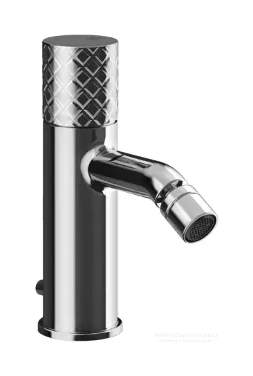 Смеситель для биде Gessi Habito, с донным клапаном, цвет Chrome