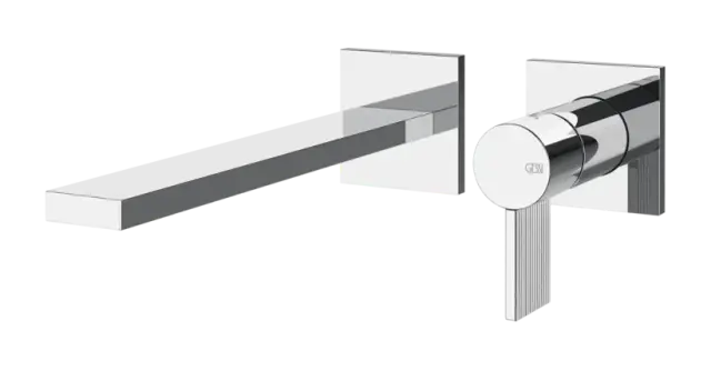 Cмеситель для раковины Gessi Inverso, встраиваемый, настенный, внешние части, цвет Сhrome