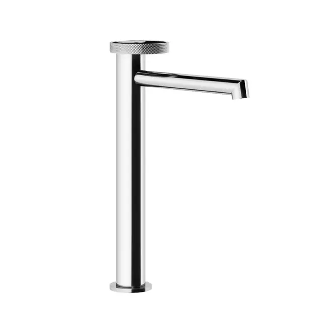 Смеситель для раковины Gessi Anello, высокий, длинный излив, цвет хром