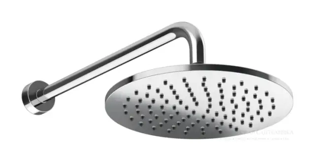 Верхний душ Gessi Origini, настенный, поворотный, Ø250 мм, цвет Chrome