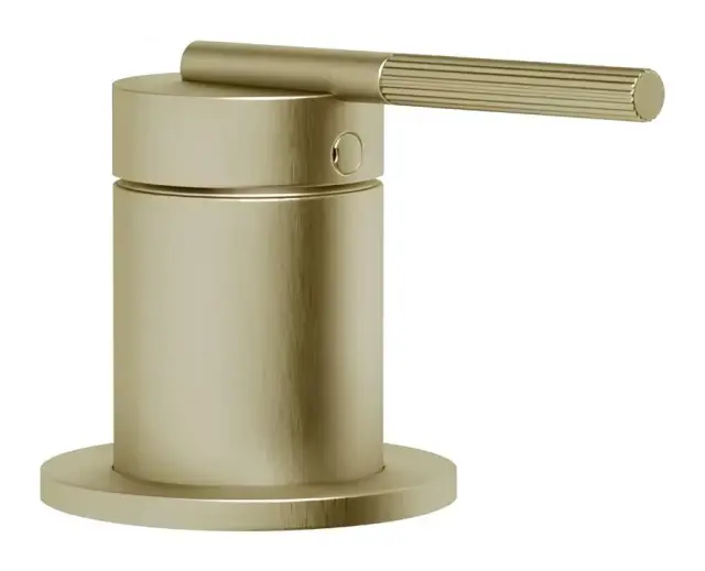 Смеситель Gessi Ingranaggio, удалённого управления, цвет Brushed Brass PVD