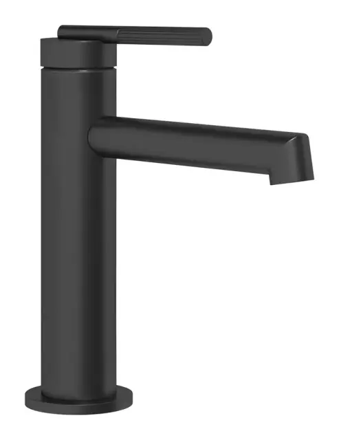 Cмеситель для раковины Gessi Ingranaggio, однорычажный, без донного клапана, цвет Matte Black