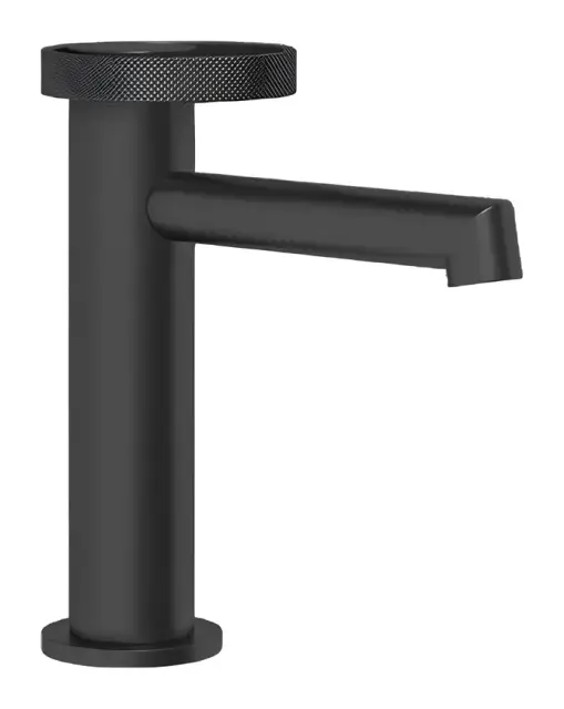 Смеситель для раковины Gessi Anello, 70х162мм, однорычажный, цвет Matte Black