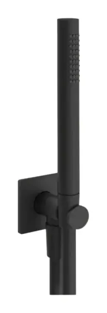 Ручной душ Gessi Inverso Bath&Shower, со встроенным держателем, лейкой, гибким шлангом 1500 мм, цвет Matte Black
