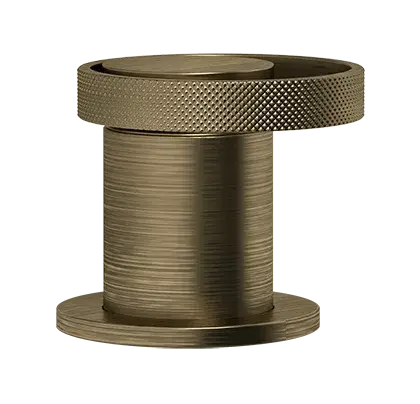 Смеситель для раковины Gessi Anello, удалённого управления, цвет Antique Brass
